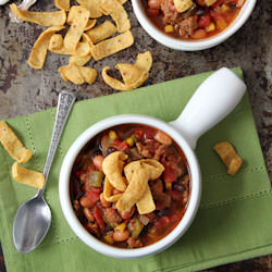 Sausage and Poblano Chili