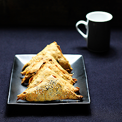 Phyllo Pie with Tofu and Leeks