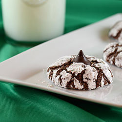 Chocolate Mint Truffle Cookies