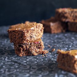 Pomegranate Kahlua Brownies