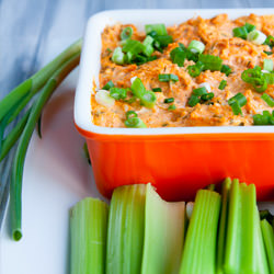 Buffalo Blue Cheese Chicken Dip