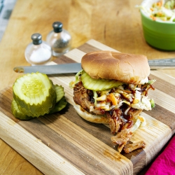 Spicy Pulled Pork Sandwich