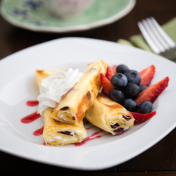 Crepes with Cheese; Video Tutorial