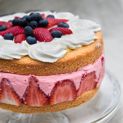 Strawberry Jello Cake