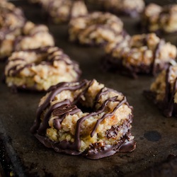 *Almost Raw* Samoa Bars