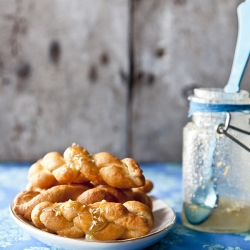 Braided Tea Olive Infused Donuts