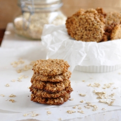 Vegan Coconut Oatmeal Cookies