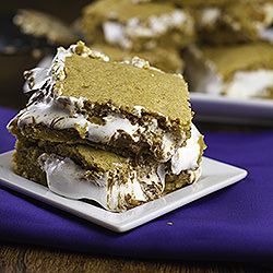 Peanut Butter S’mores Cookie Bars