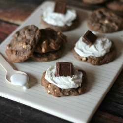 Hot Chocolate Cookies