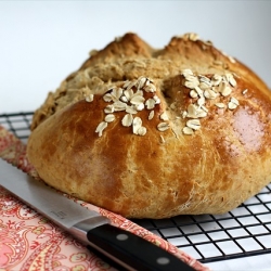 Honey Oat Quick Bread