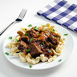 Hungarian Beef Paprika Stew