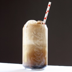 Kahlua and Coke Ice Cream Float