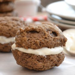 Ginger Lemon Creme Whoopie Pie