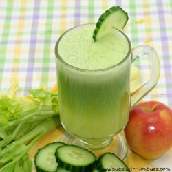 Cucumber, Apple, and Ginger Juice