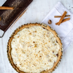 Oatmeal, Creme Tart with Banana