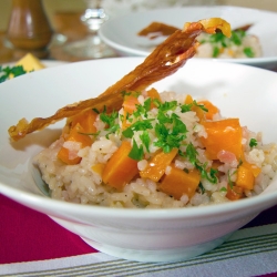 Risotto with Pumpkin & Thyme