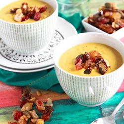 Indian Curried Cauliflower Soup