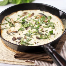 Mushroom Egg White Omelet