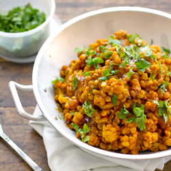 Cauliflower Yellow Lentil Curry