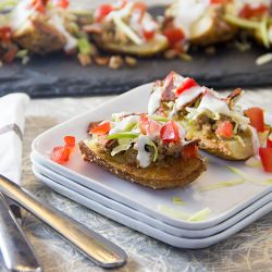 Skinny “Overloaded” Potato Skins