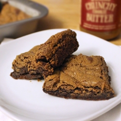 Cookie Butter Swirl Brownies