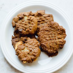 Salted Peanut Butter Cookies