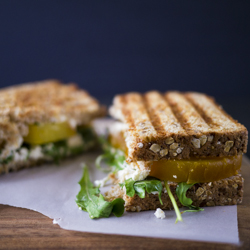 Roasted Beet & Goat Cheese Sandwich