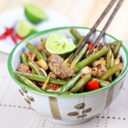 Beef & Green Beans Instant Stir Fry