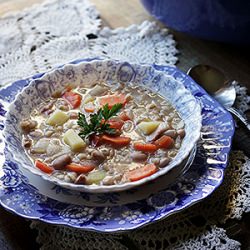 Bean & Barley Soup