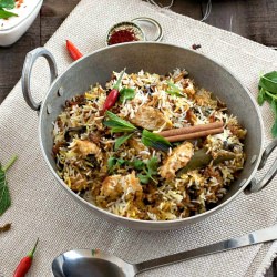 Hyderabadi Chicken Biryani