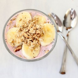 Strawberry Banana Yogurt Parfait