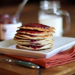 Peanut Butter & Jelly Pancakes