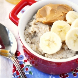 Peanut Butter & Banana Oatmeal