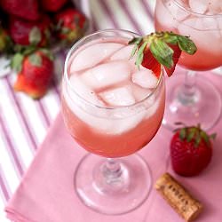 Strawberry Wine Coolers