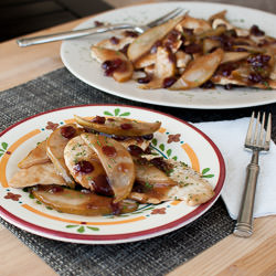 Balsamic Chicken and Pears