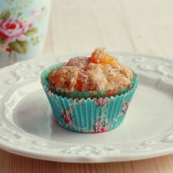 Peaches And Cinnamon Muffins