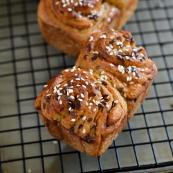 Mini Cinnamon Swirl Loaves