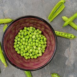 Pea & Okra Barley Risotto