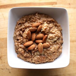 Chocolate and Peanut Butter Oatmeal