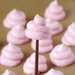 Cotton Candy Meringues