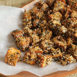 Seedy Savoury Croutons