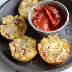 Quinoa Pizza Bites