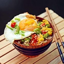 Healthy Chinese Egg Fried Rice