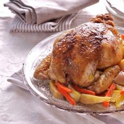 Roast Chicken w/ Walnuts