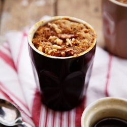 Sticky Date Pudding in A Mug