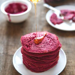 Beet & Quinoa Pancakes