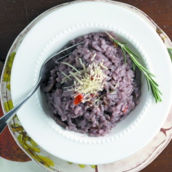 Baked Red Wine Risotto