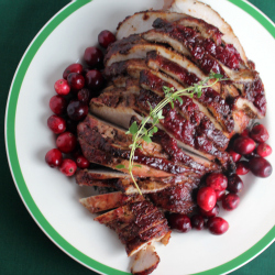 Cranberry Glazed Turkey Breast