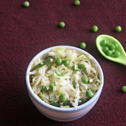 Cabbage Pea Stir Fry