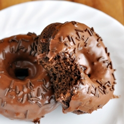 Chocolate Glazed Donuts